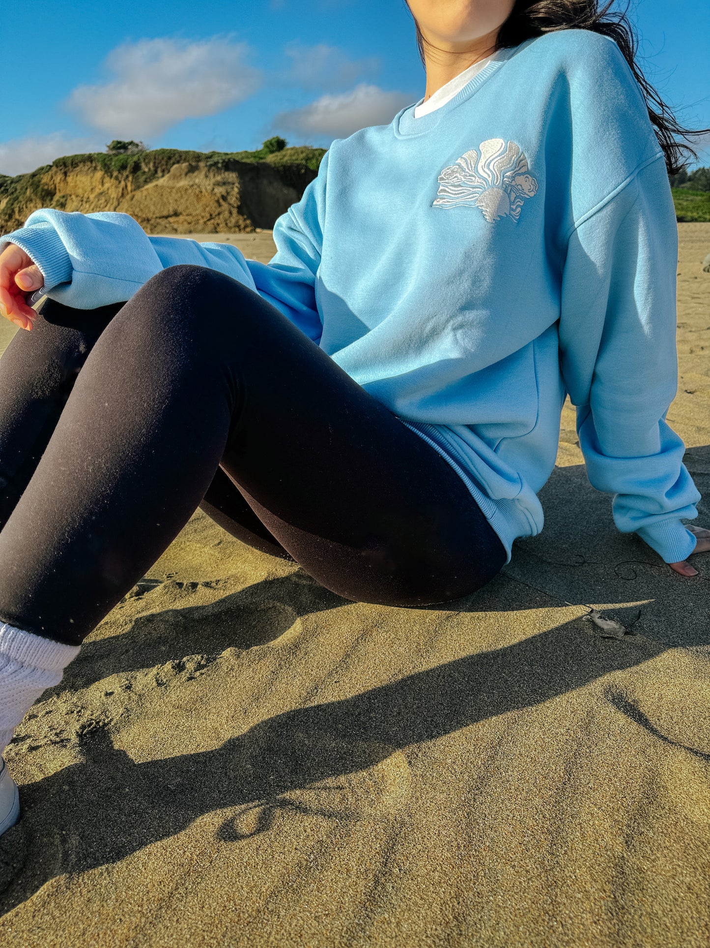 Soaking Up The Serotonin Crewneck