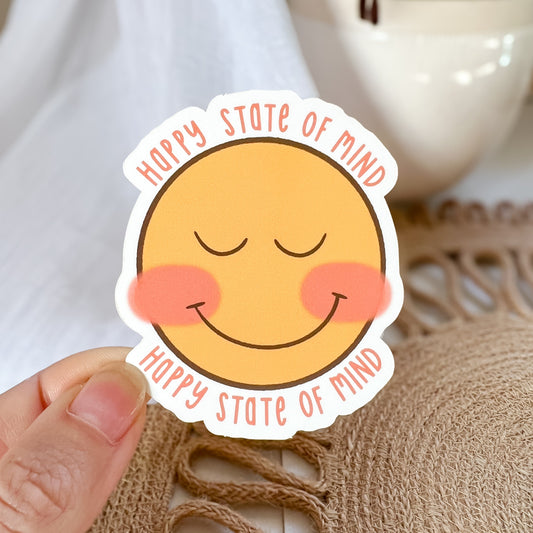 Happy State Of Mind Sticker