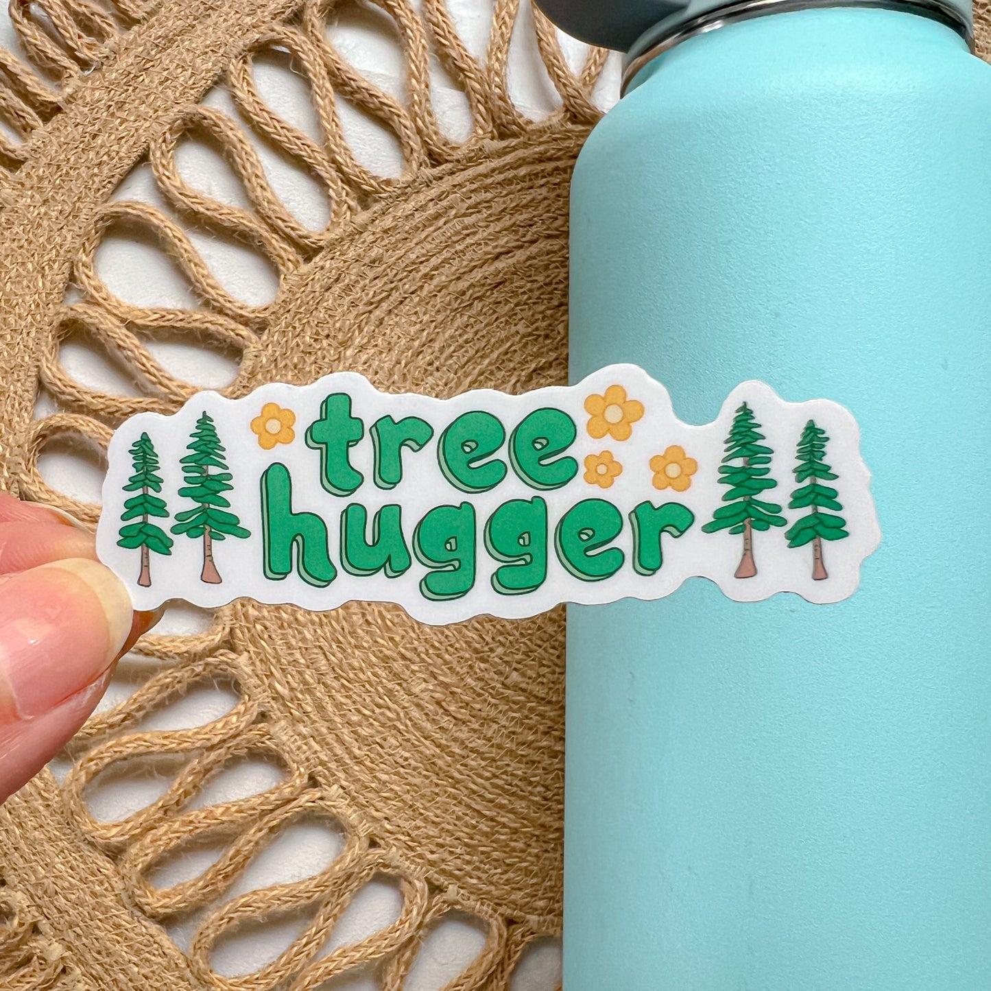 Tree Hugger Sticker