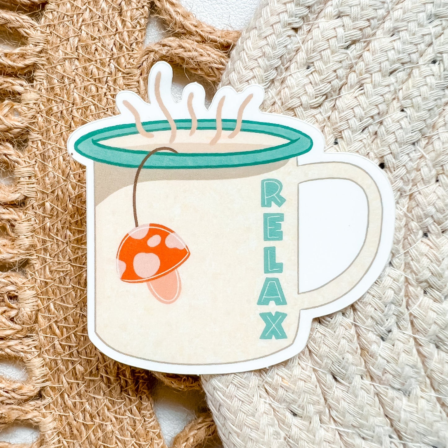 Mushroom Tea Sticker